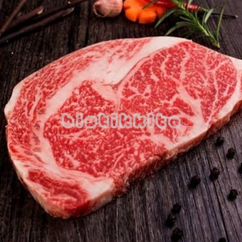 

Daging Sapi Sirloin Wagyu Meltique Beef Steak 1kg