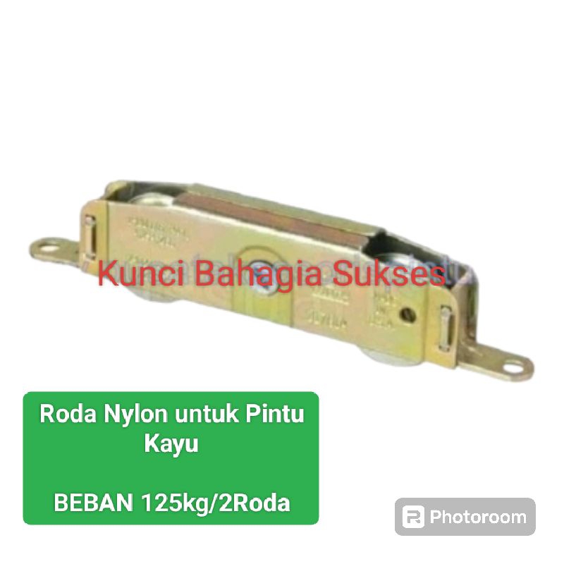 Roda  Pintu Sliding Truth 3911-00203 Roda Nylon untuk Pintu Kayu Pintu Geser