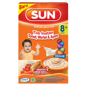 

Sun Tim Instan Tomat Wortel Ayam 100 gr Box