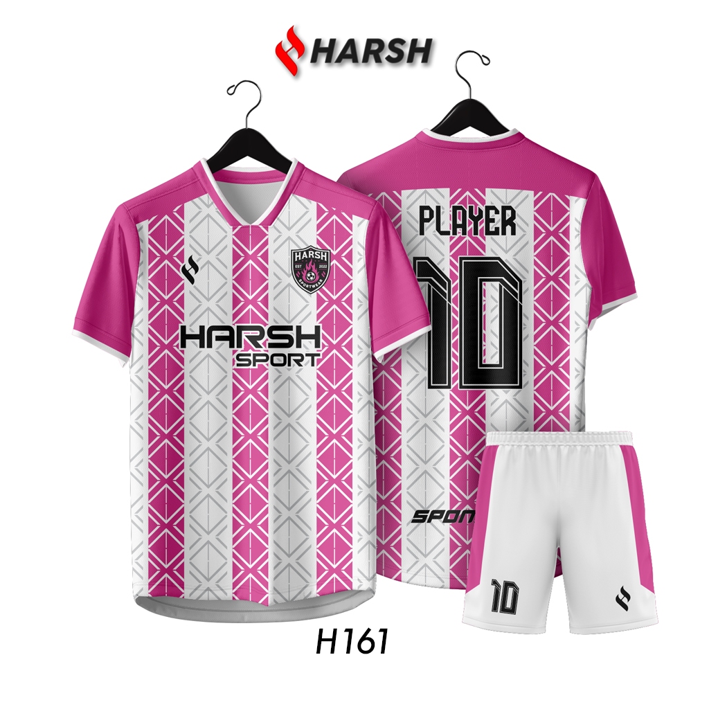 Jersey Futsal Full Printing Bebas Custom Design (BISA SATUAN) H161-PK-M15-SVB