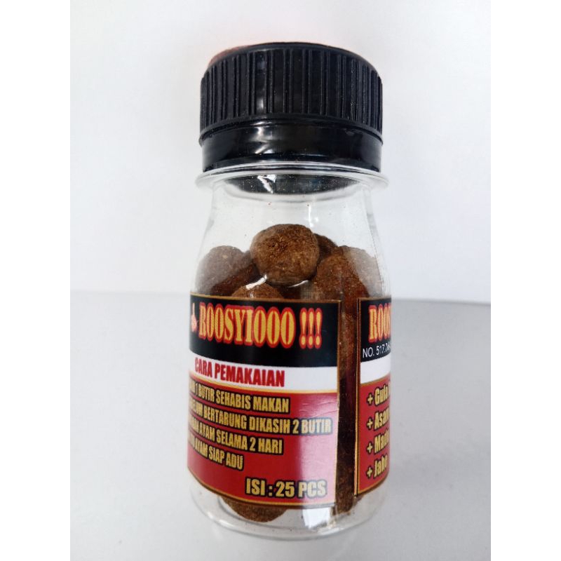 JAMU AYAM TARUNG / LAGA SAPTO DEWO KEMASAN BOTOL ISI 25BUTIR