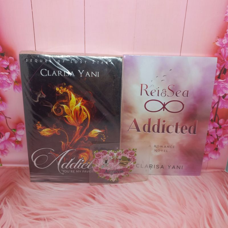 Buku Novel Addicted + Novelet Rei & Sea by Clarisa Yani (2 Buku)