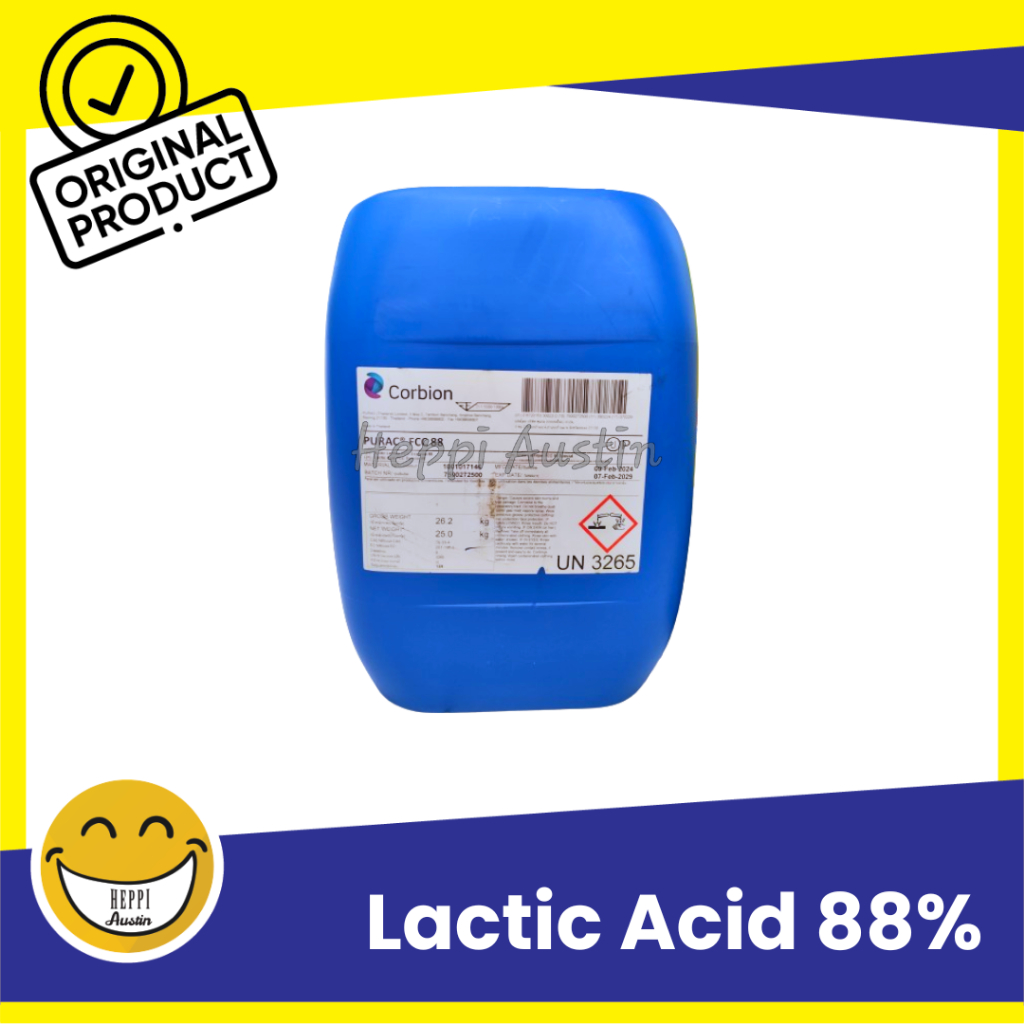 

Lactic Acid Asam Laktat Purac 88 1 KG