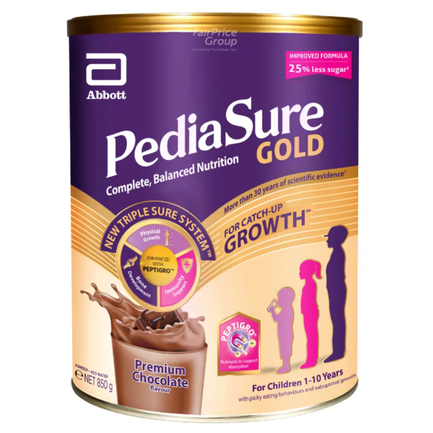 

PediaSure TripleSure Milk Powder - Premium Chocolate 850g Singapore