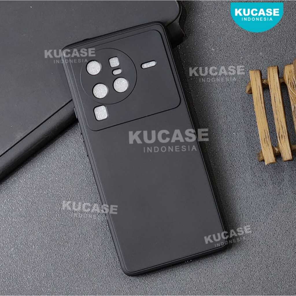 Vivo X70 Pro Vivo X80 Vivo X80 Pro Case Macaron Square Black Softcase Matte Vivo X70 Pro Vivo X80 Vi