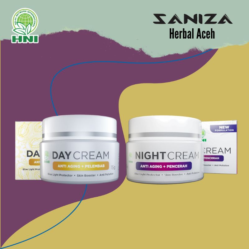 day cream HNI dan night cream HNI hpai