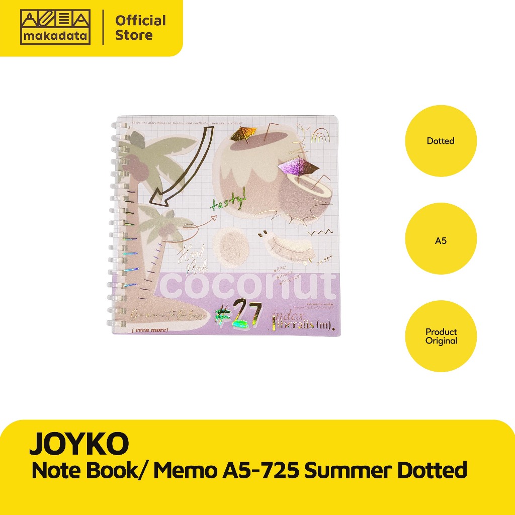 

NOTE BOOK-725 SUMMER DOTTED JOYKO MURAH