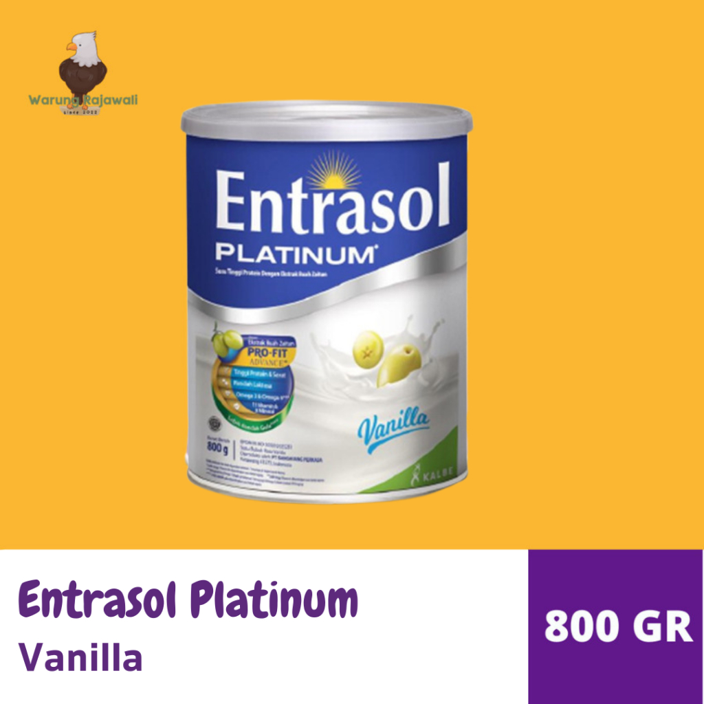 

Entrasol Platinum Vanila 800 gram