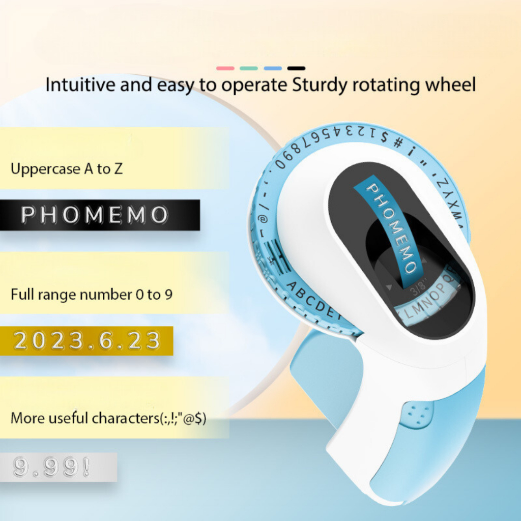 Phomemo Embossing Label Maker Machine / Label Maker Phomemo Best Seller / Label Maker