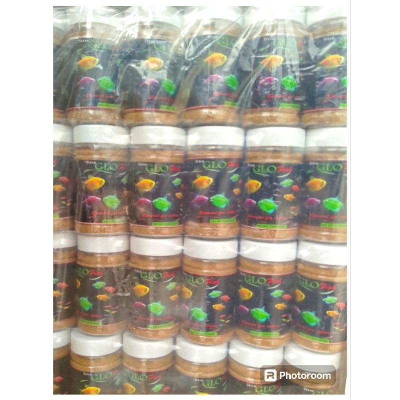 1LUSIN - PELET TETRA GLOWFISH SPESIAL IKAN GLOWFISH