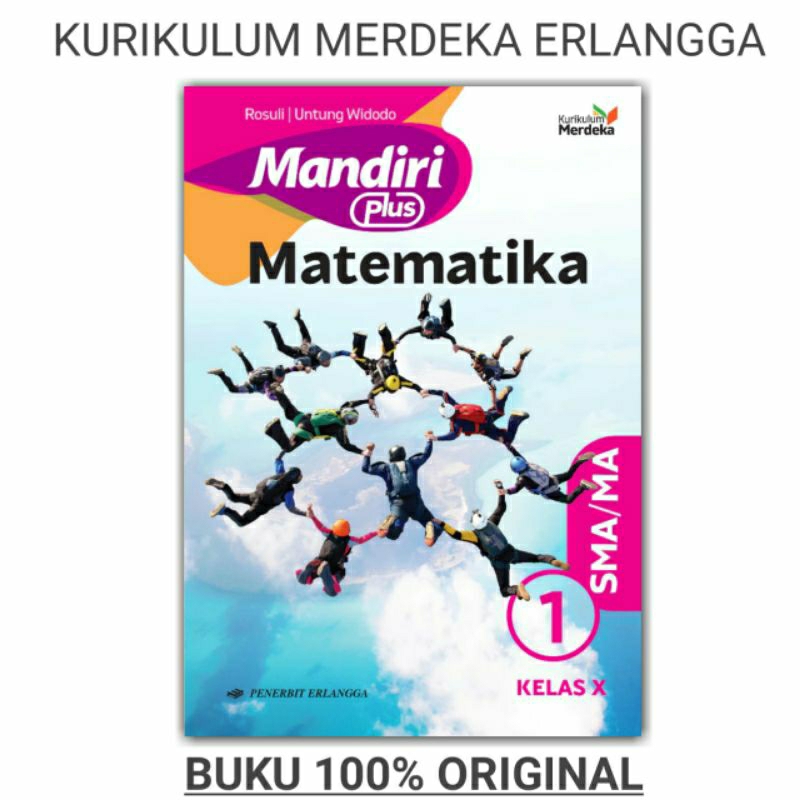 Mandiri Matematika Kelas 10 SMA Kurikulum Merdeka Erlangga Original