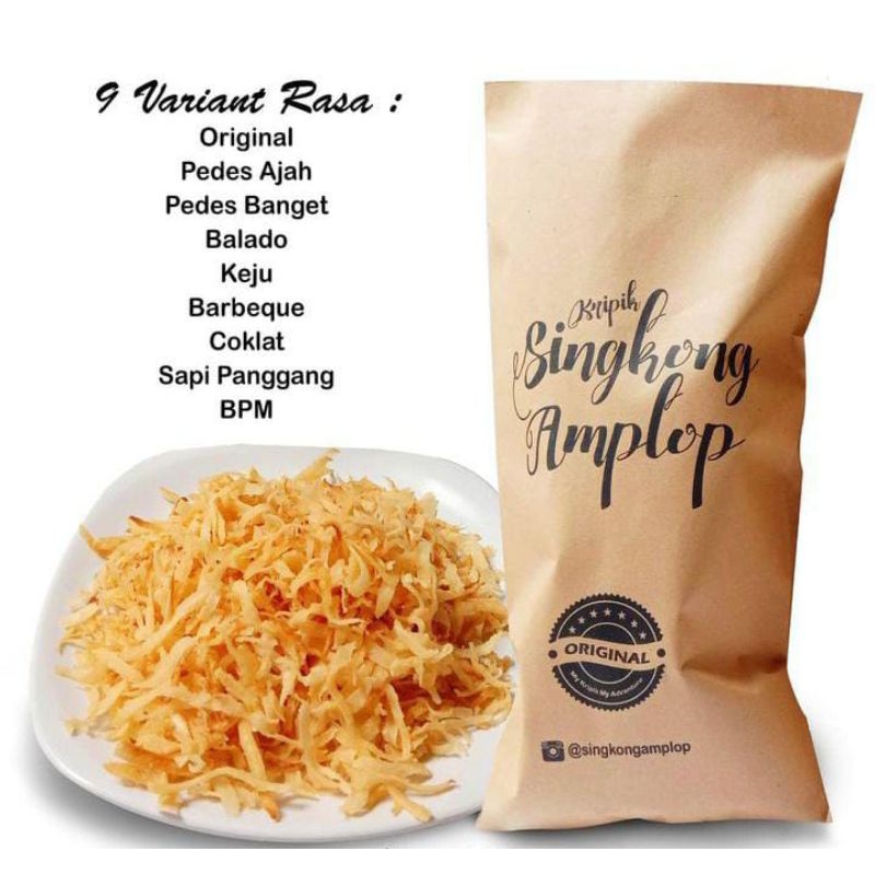 

kripik singkong amplop