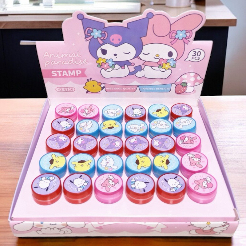 

Stempel Stationery PERPCS Random Lucu Anak Cartoon Cap Stempel Imut Cute Stampel