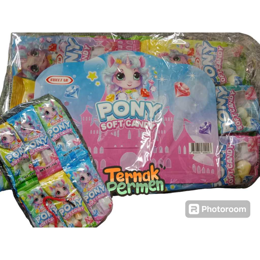 

PERMEN SWEET ME PONY SOFT CANDY ISI 30 PCS