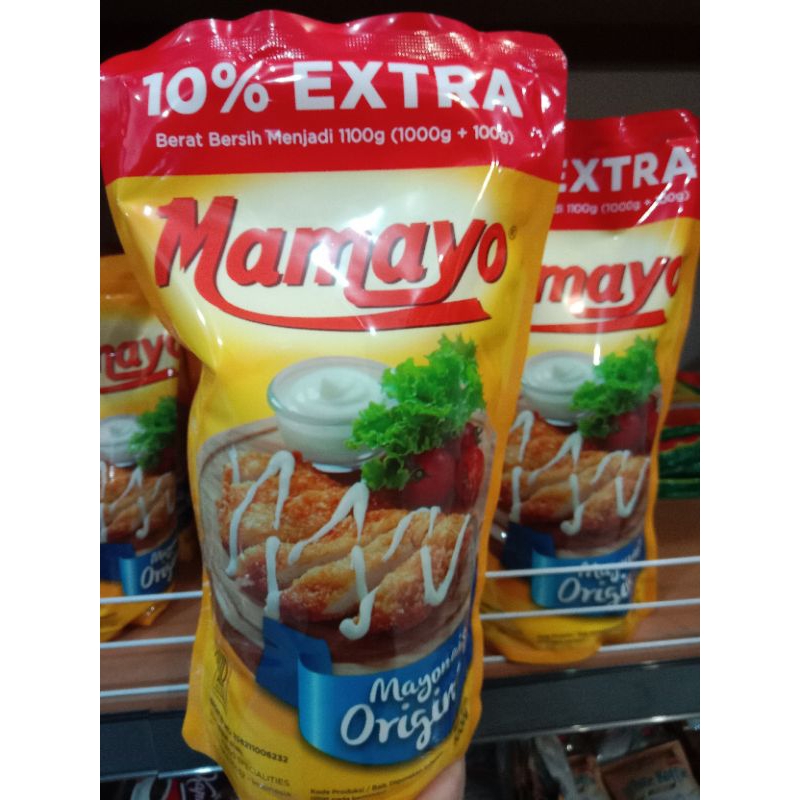 

MAYONAISE ORIGINAL MAMAYO 1KG + EXTRA 10%