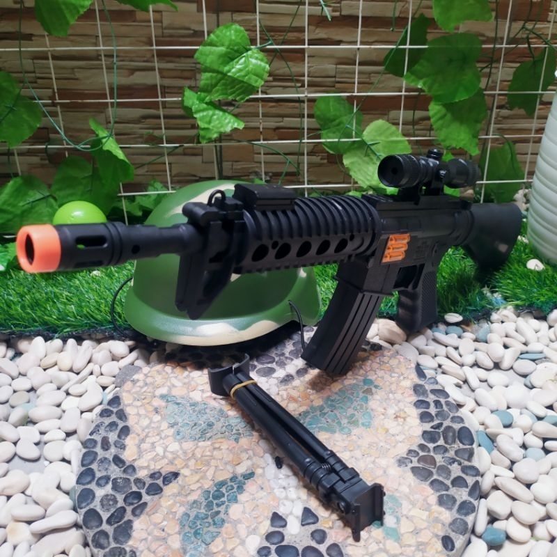 Mainan Set Helm Tameng Tongkat Polisi Anak Edukatif