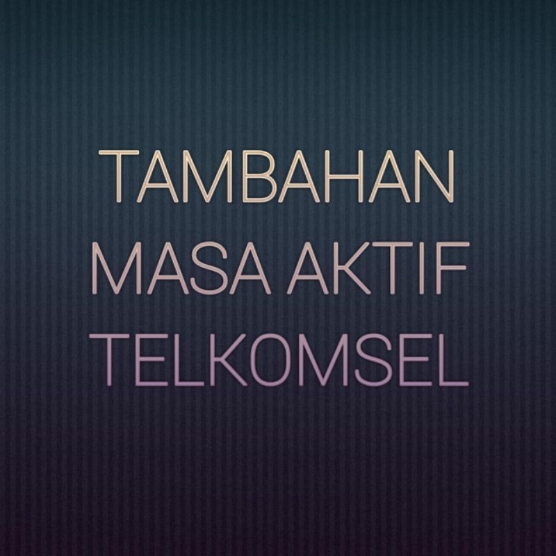 Tambahan Masa Aktif Telkomsel