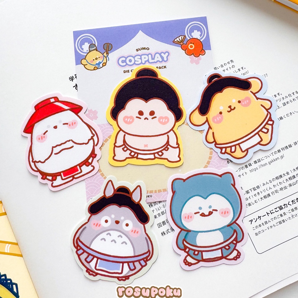 

Rosupoku Sumo Sticker Pack