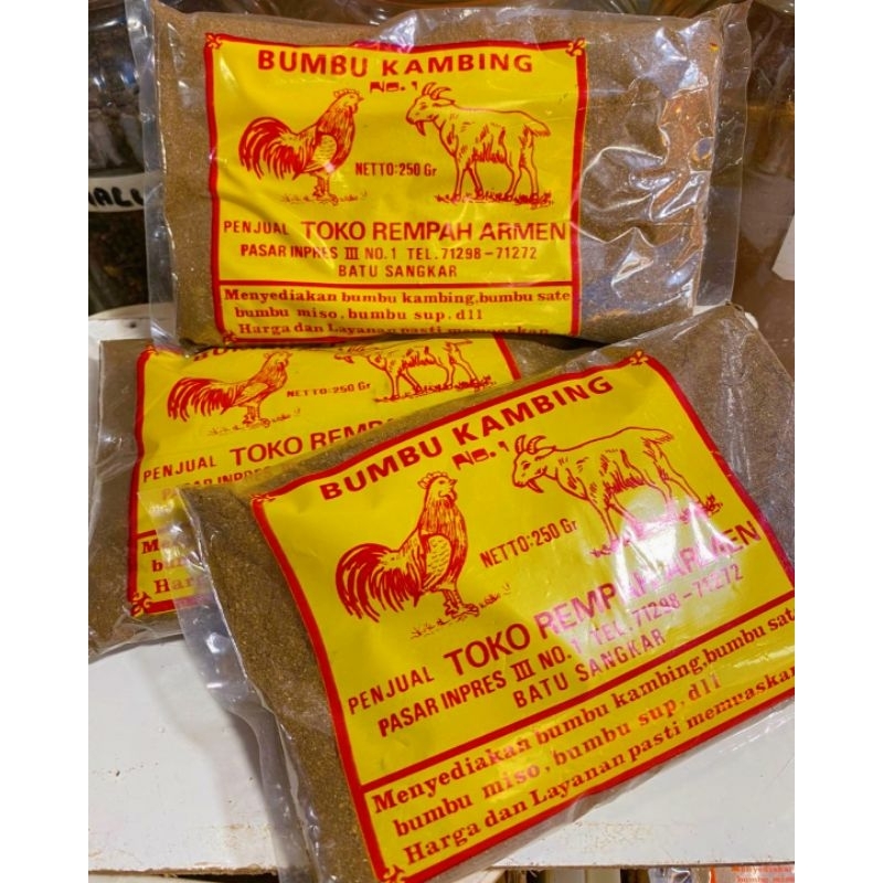 

Bumbu Kambing/Pamasak kambing