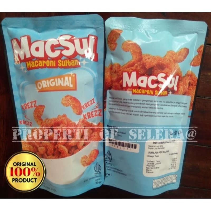 

CEMILAN MACARONI SULTAN PREMIUM Rasa Original