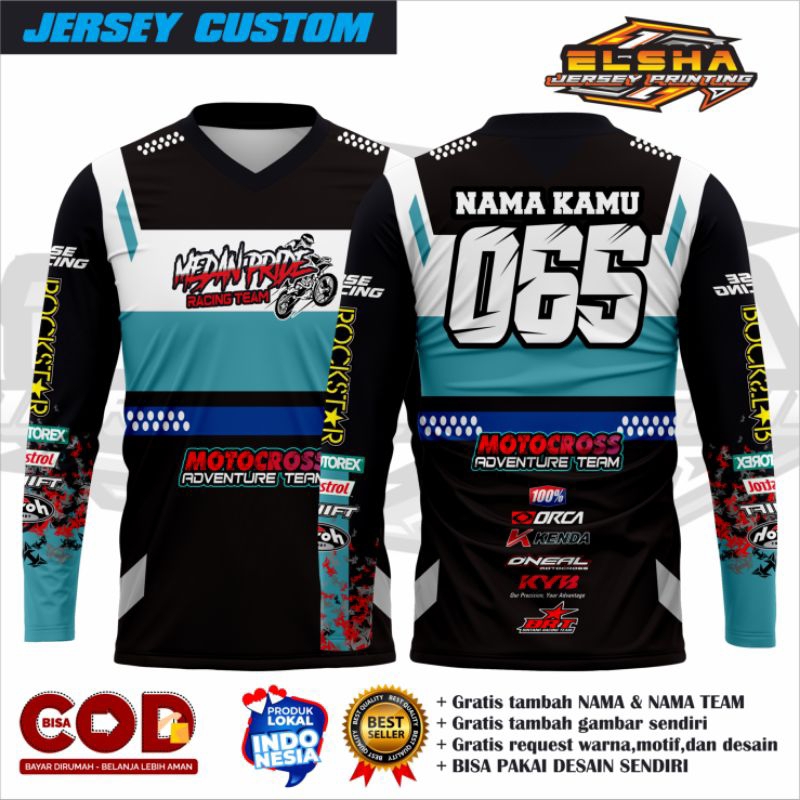 JERSEY TRAIL CUSTOM NAMA/JERSEY TRAIL BEBAS REQUEST DESAIN/JERSEY TRAIL FULL PRINTING/JERSEY TRAIL A