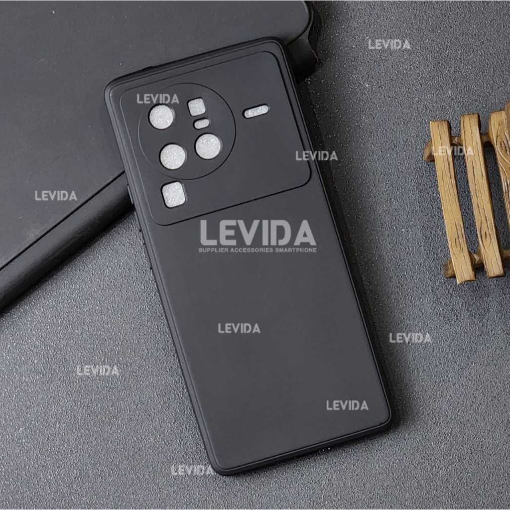 Vivo X80 Pro Vivo X80 Macaron square BLACK/ Case Square BLACK Vivo X80 Pro Vivo X80