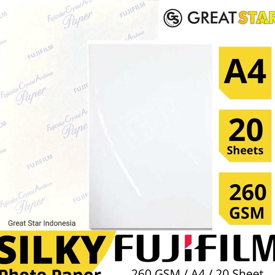 

SILKY FUJI 26 GSM A42 LEMBAR JAPAN QUALITY