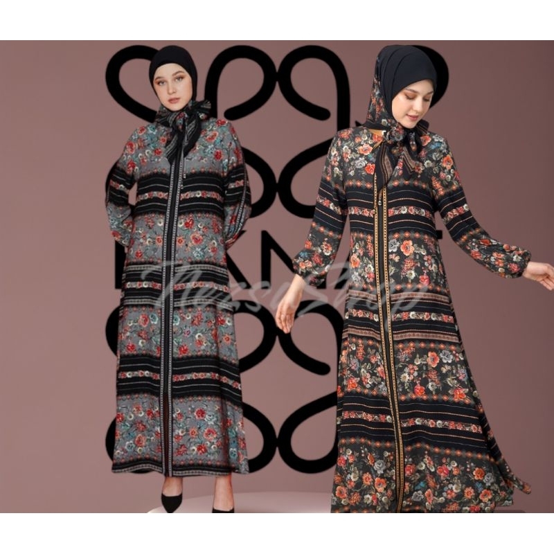 Abaya HIKMAT A8847 - 15 Original + hijab**
