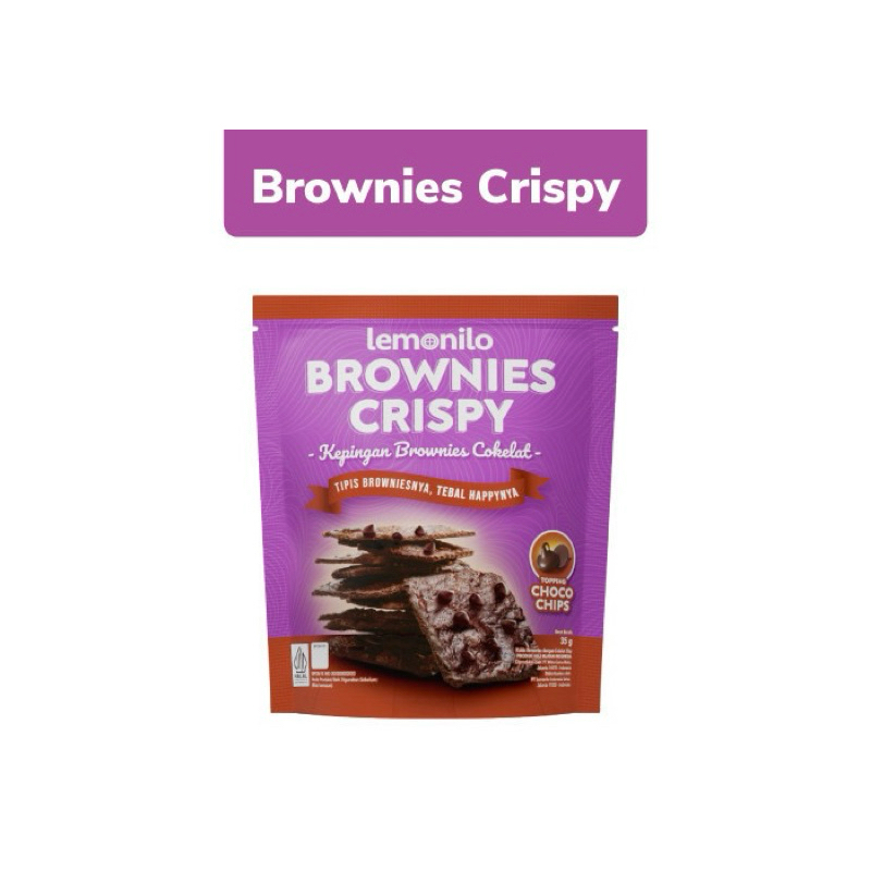 

LEMONILO BROWNIES CRISPY CHOCO CHIPS 35 GR