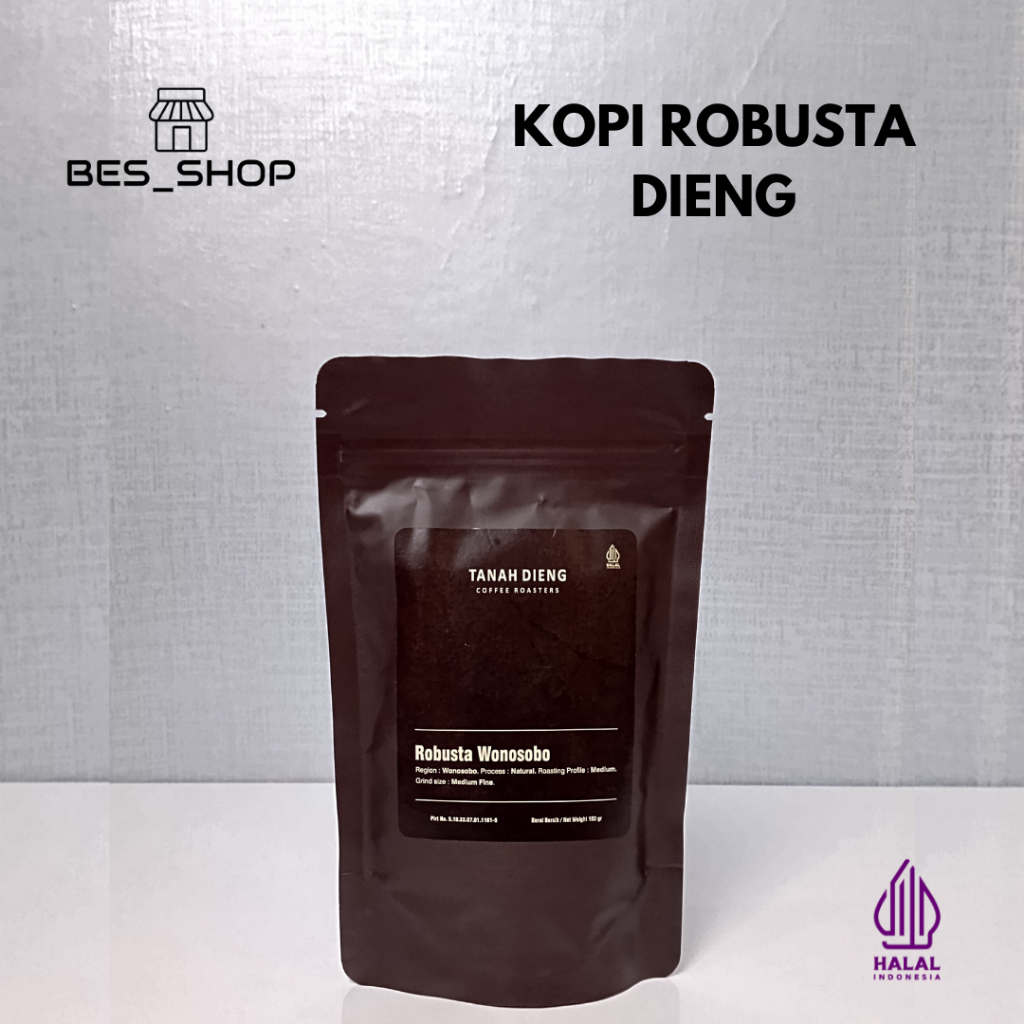 

Kopi Tanah Dieng Robusta Wonnosobo Kopi Hitam Premium 100% Kopi Murni Tanpa Campuran Khas Wonosobo