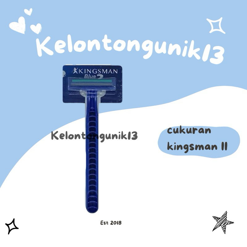 CUKURAN KINGSMAN MATA 2 / CUKURAN JENGGOT / CUKURAN KUMIS / CUKURAN BIRU KINGSMAN