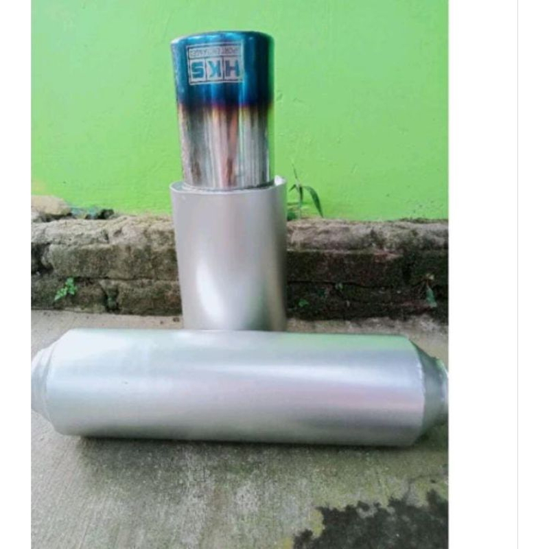 Knalpot Mobil Racing HKS Gronel Sedet+Resonator Type Suara Bass Adem Ulem Cocok Digunakan Untuk Semu