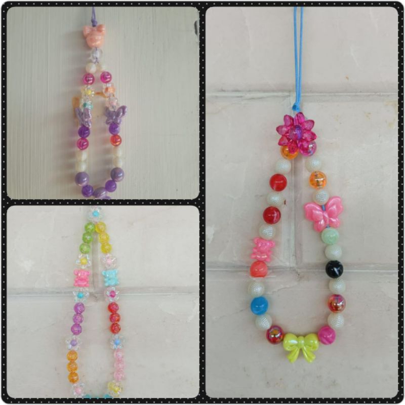 strap hp manik ,strap hp manik murah,gantungan hp manik