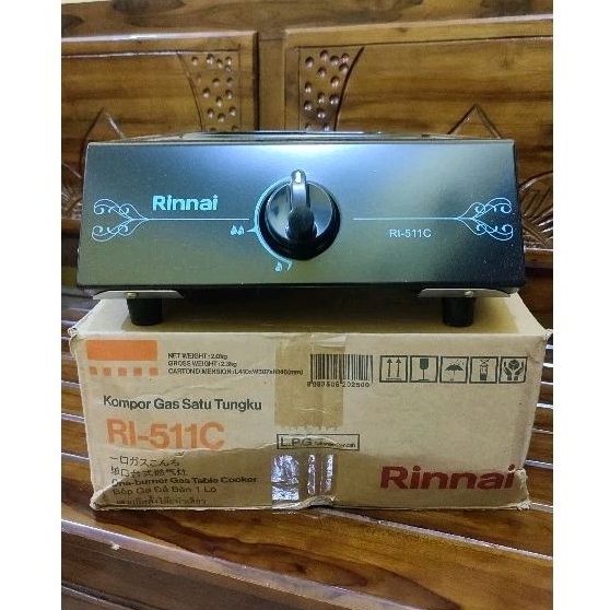 Kompor Gas Rinnai RI-511C Kompor 1 Tungku Rinnai RI511C
