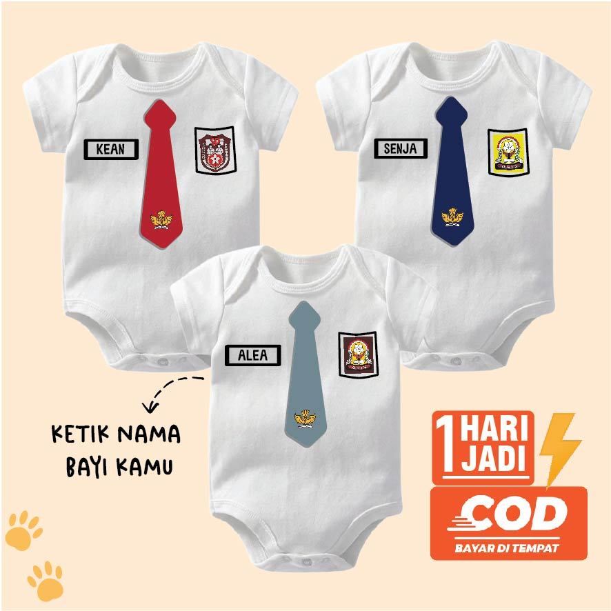 Jumpsuit Baju Seragam SD SMP SMA Bayi / Jumper Bayi Lucu