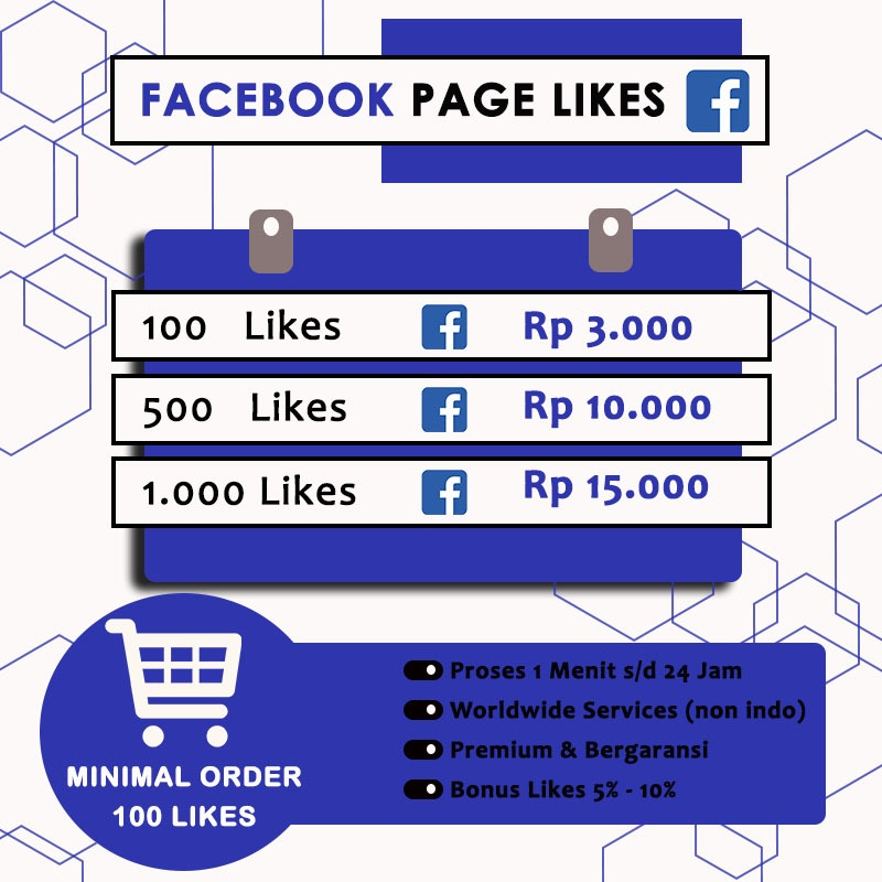 TERMURAH PAGE LIKES FACEBOOK PERMANEN BERGARANSI AMAN