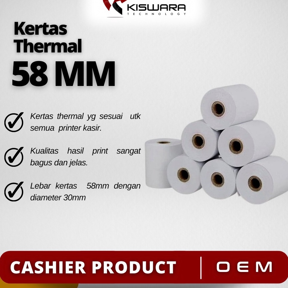 

Harga Termurah Kes Thermal 58x3mm 1pcs