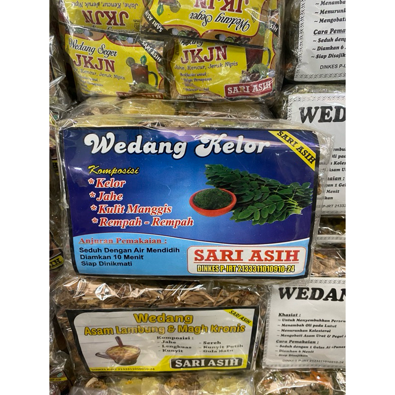 

Wedang Kelor Herbal Sari Asih Original Solo (1 pack isi 10 bks)