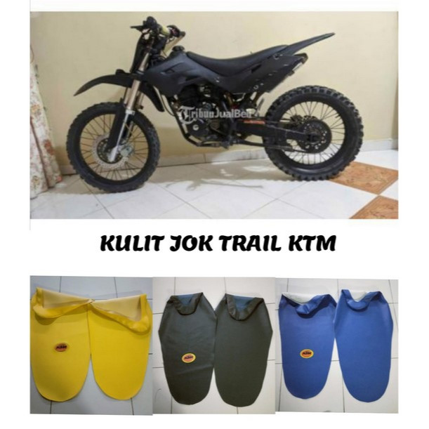 Kulit jok KTM / Bungkus jok motor trail KTM