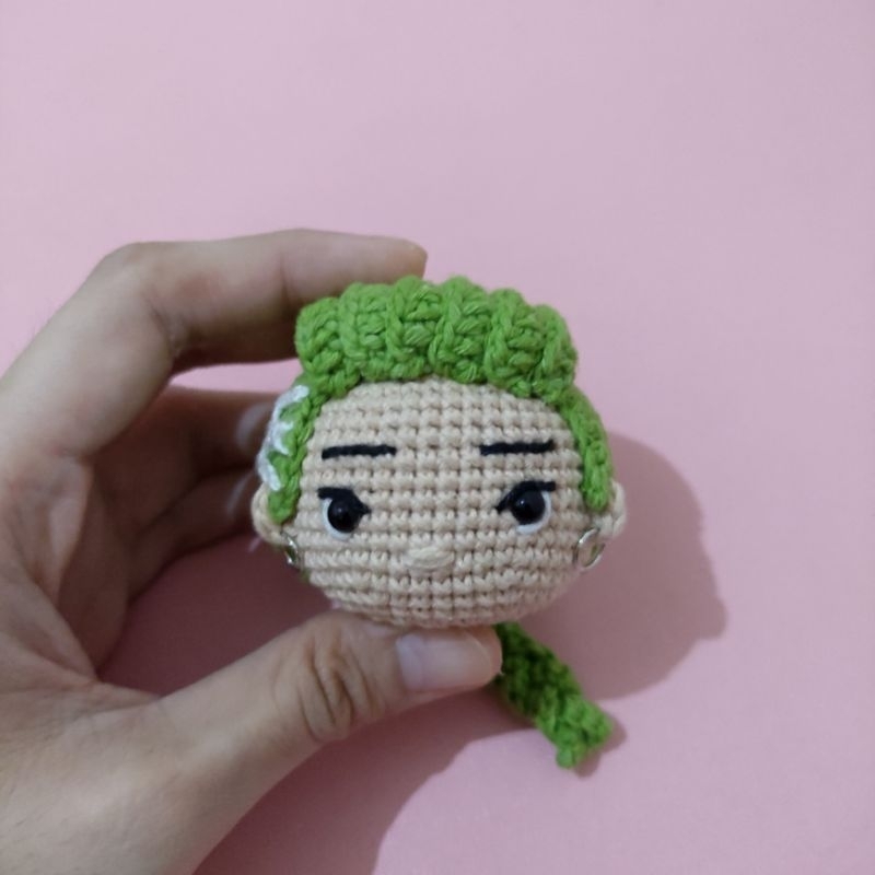 Amigurumi Custom Head Keychain