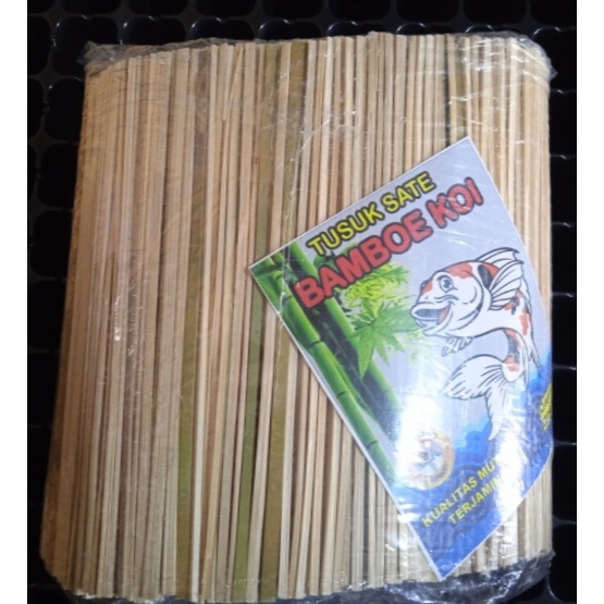 Tusuk bakso tumpul tusuk pentol isi 1000 tusuk bambu 15cm tusuk cilok tusuk sosis