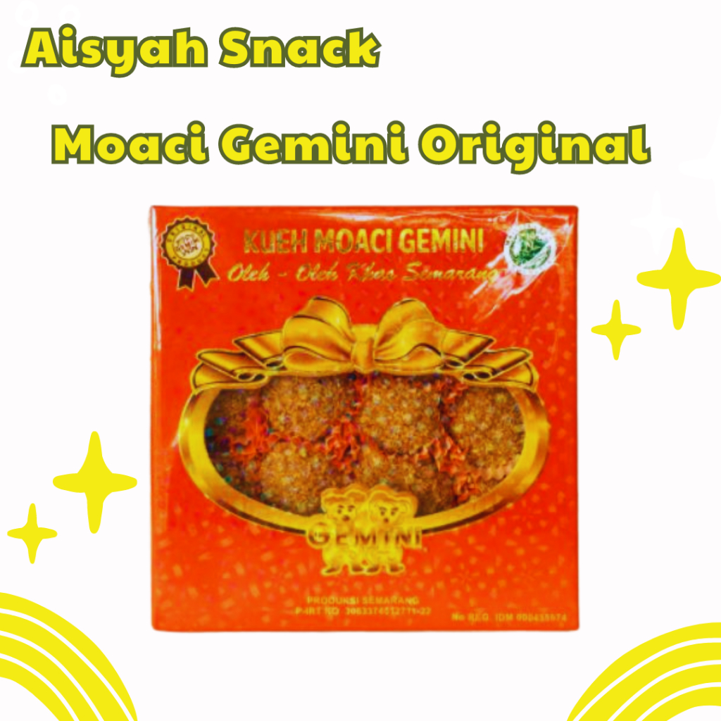 

Moci Moaci Gemini | Oleh Oleh Khas Semarang | ANEKA RASA isi 16