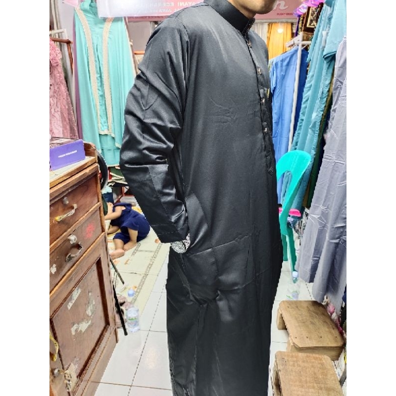 jubah hitam jubah polyster jubah haji umroh jubah hitam polyster gamis jubah jubah gamis gamis polys