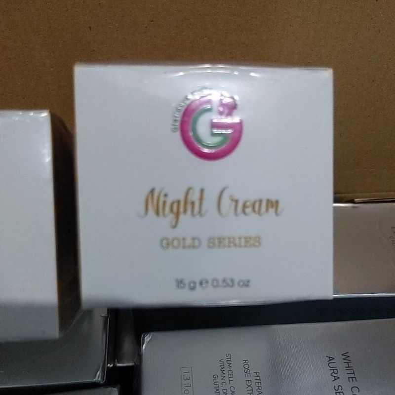 Night Cream GOLD Series, Glafidsya Medika