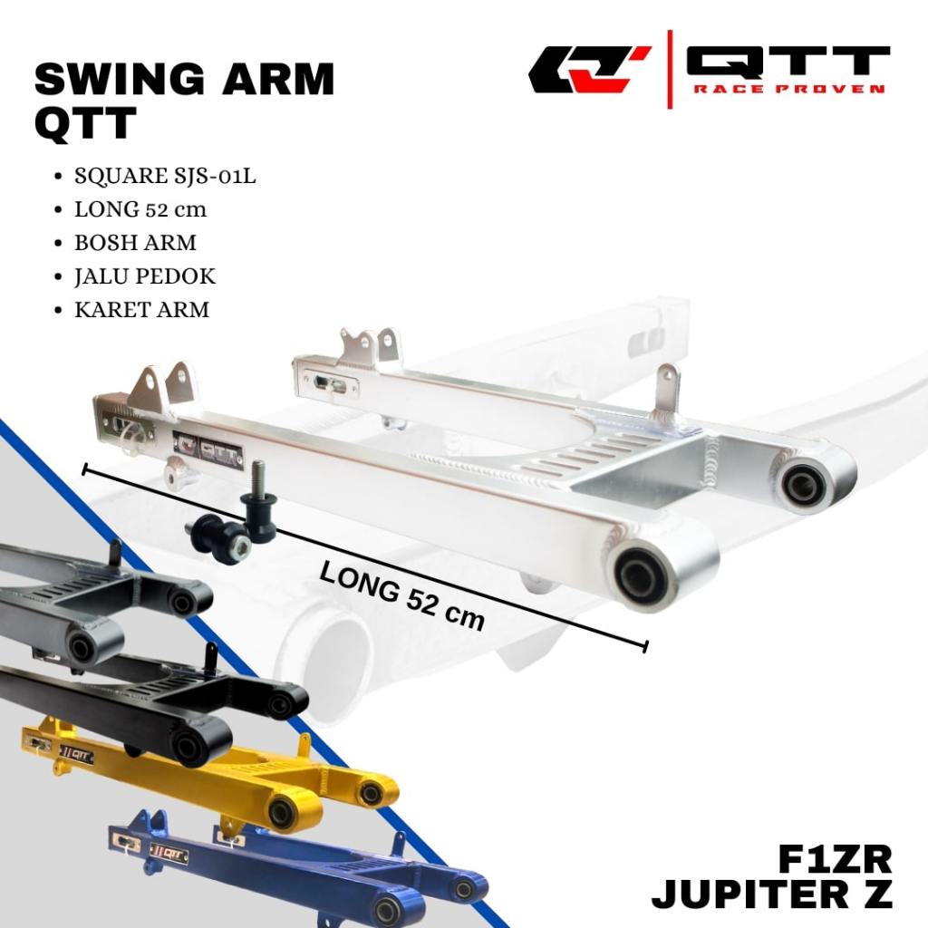 Swing arm arem QTT jupiter Z VEGA R square sjs 01L long