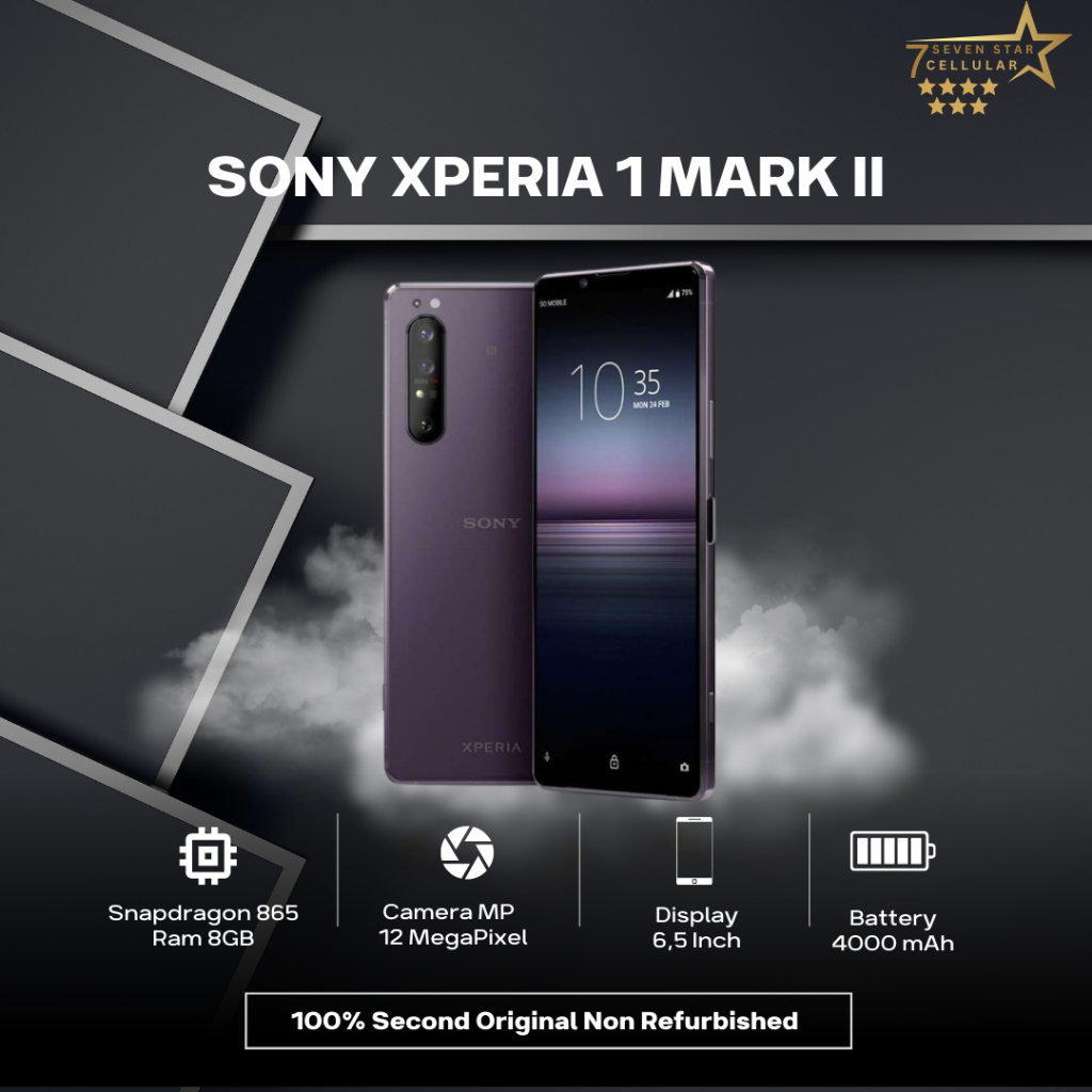 Sony Xperia 1 ll 5G  XPERIA  MARK TWO -  RAM 8GB 256GB/128GB ORIGINAL Snapdragon