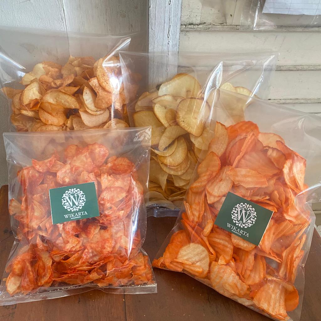 

KERIPIK SINGKONG kripik original balado ketela camilan kiloan 1kg 500gram 250gram