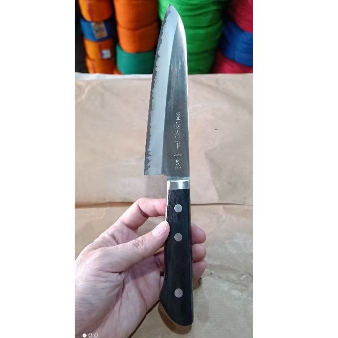 Pisau Dapur Stainless Steel 7" VG 10. Jepang. Made in Japan.