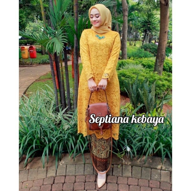 GOKIL _ KEBAYA ATASAN kebaya tunik burkat - kebaya tunik jumbo - KEBAYA PUSAT TANAH ABG - kebaya mod