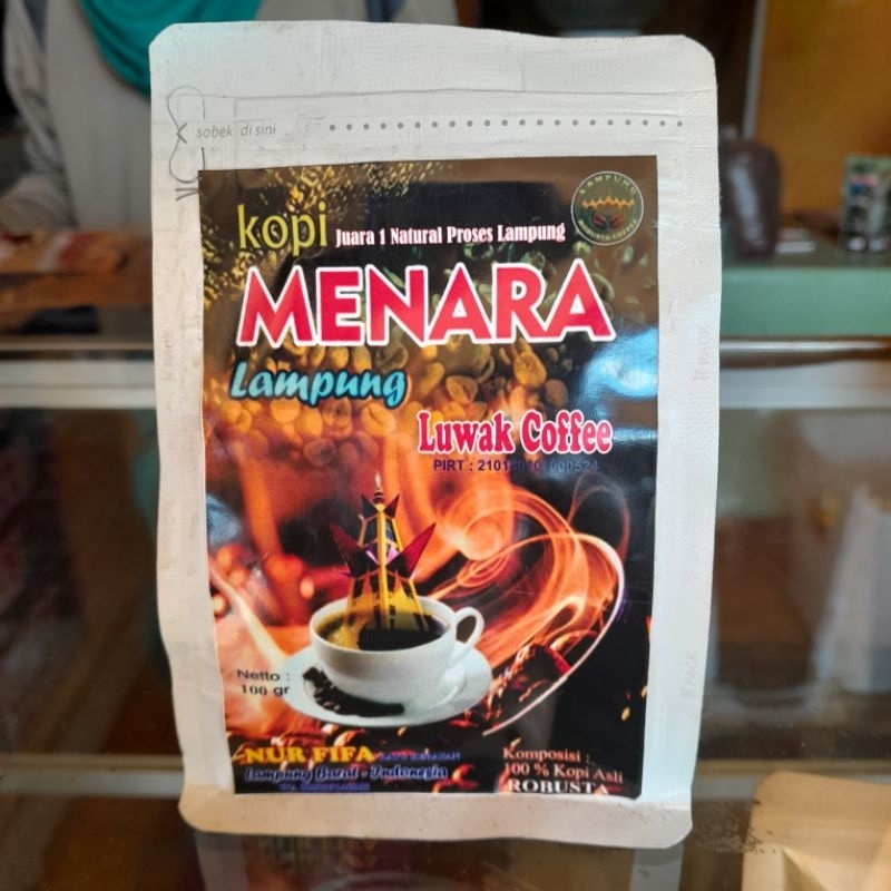 

bubuk kopi luak 100% asli tanpa campuran 100gr